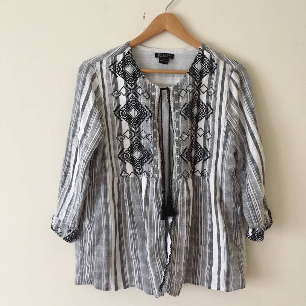 Lucky Brand Open Front Top Lucky Brand Open Front Top